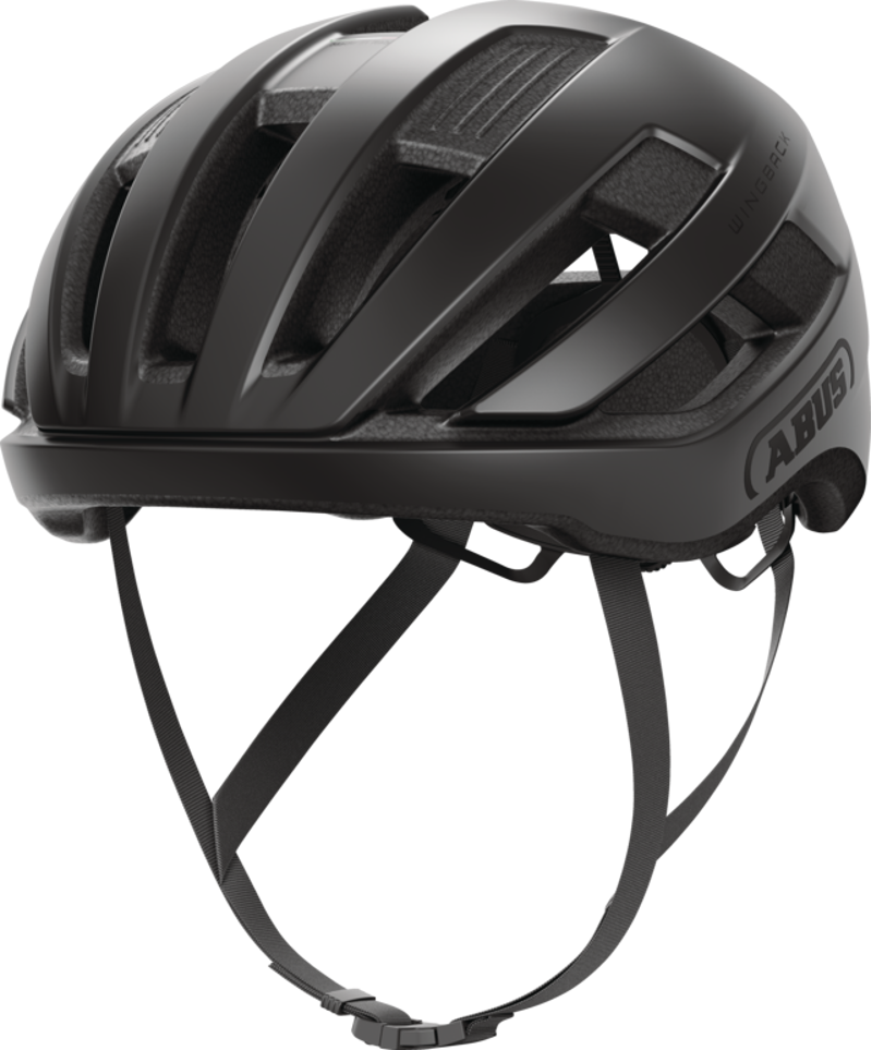 ABUS Wingback Road Helmet in Velvet Black-1