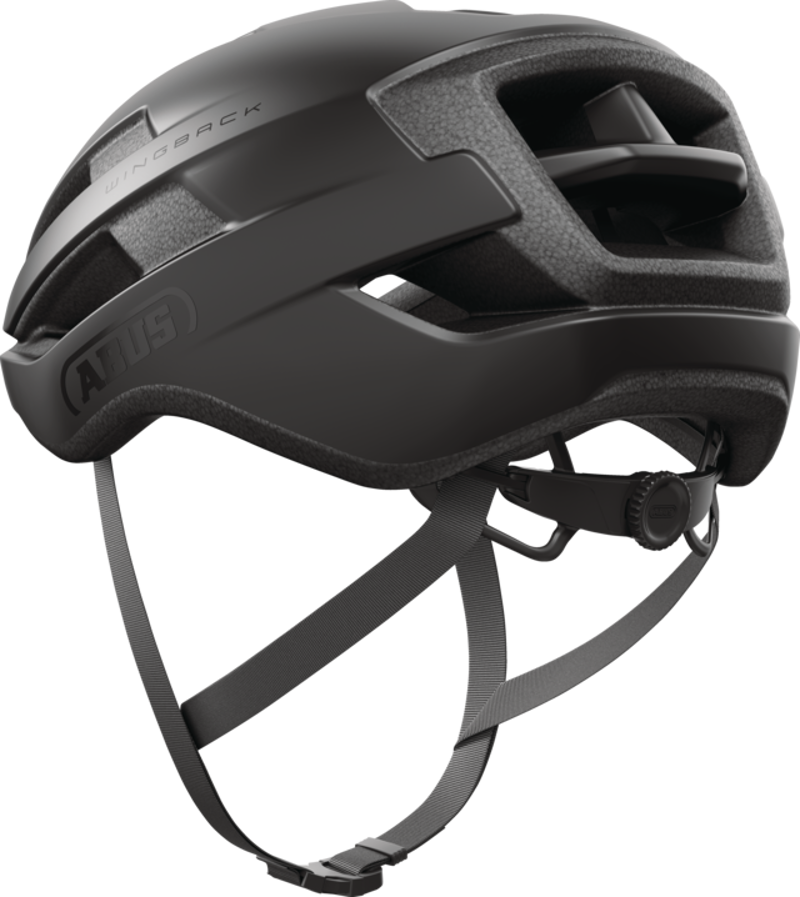 ABUS Wingback Road Helmet in Velvet Black-2
